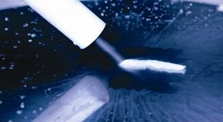 マイクロアイスジェットによる半導体の超精密洗浄の開発の写真