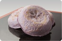 古代米（黒米）入り梅ヶ枝餅の画像