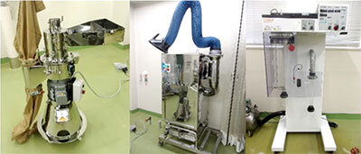 食品粉末加工システム （スプレードライヤー、ハンマーミル、集じん機）の画像
